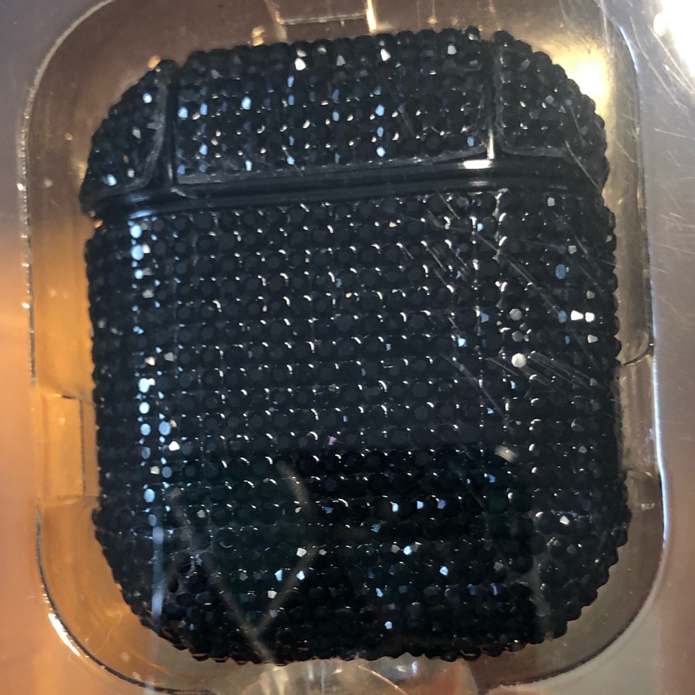 NWT LAX Black Glitter AirPods Case - Picture 3 of 4